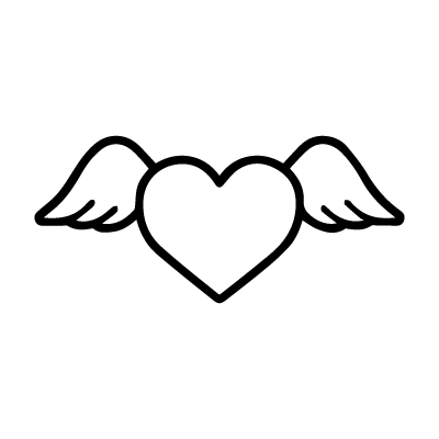 Coeur ailes