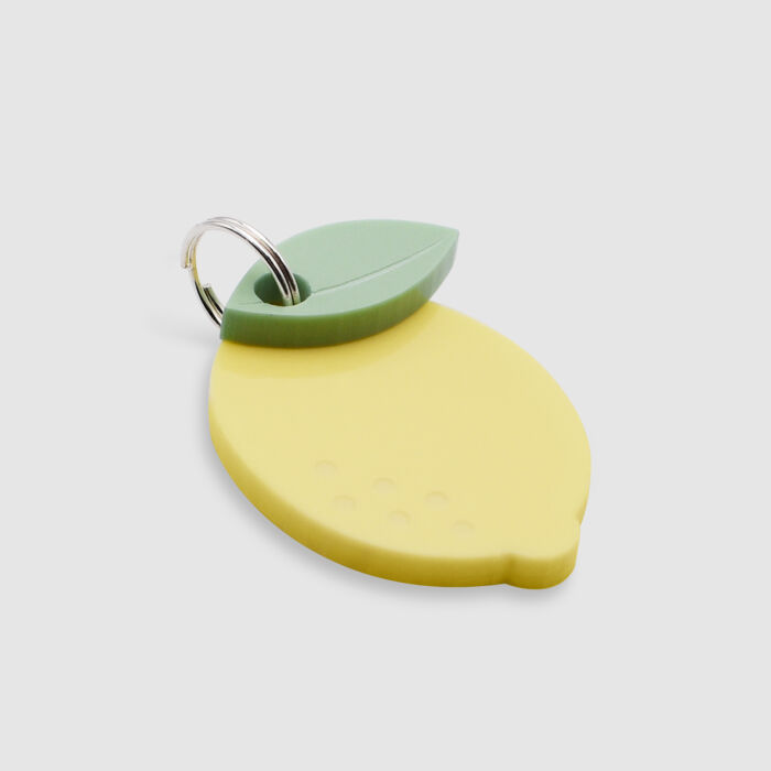 Médaille cheval personnalisée acrylique coloré Citron S