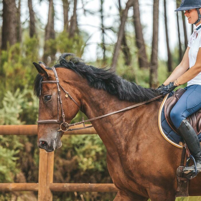 Médaille cheval personnalisée acier inoxydable coeur S
