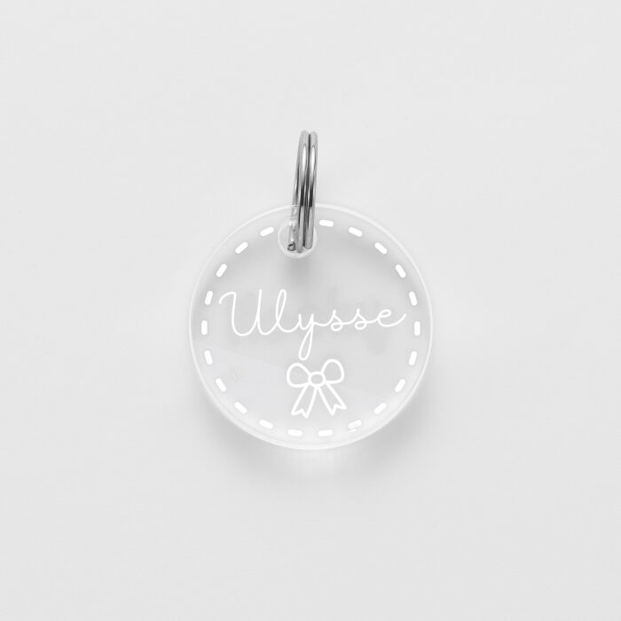 Médaille cheval personnalisée acrylique ronde M