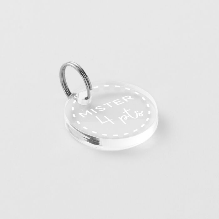 Médaille cheval personnalisée acrylique ronde M