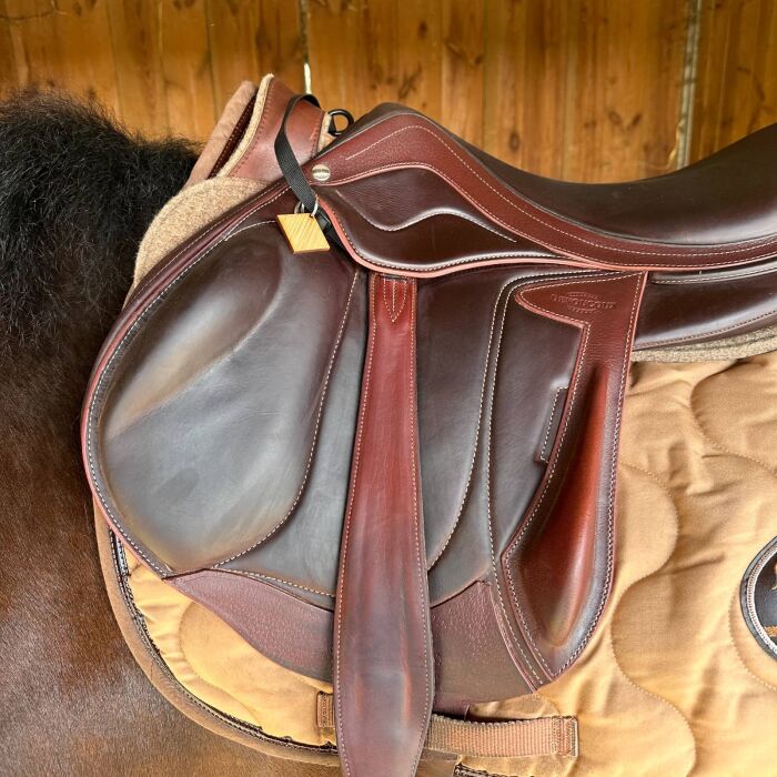 Médaille cheval personnalisée bois Losange 35x35mm L